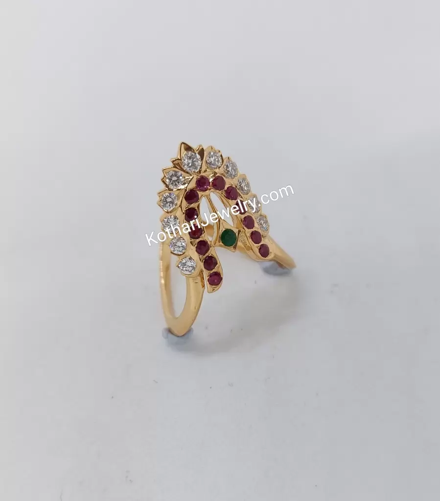 South indian engagement sales ring designs