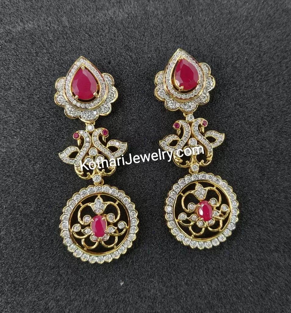 Closed setting hot sale diamond studs